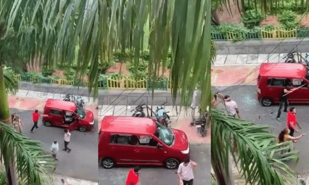 Clash-between-2 families in Noida