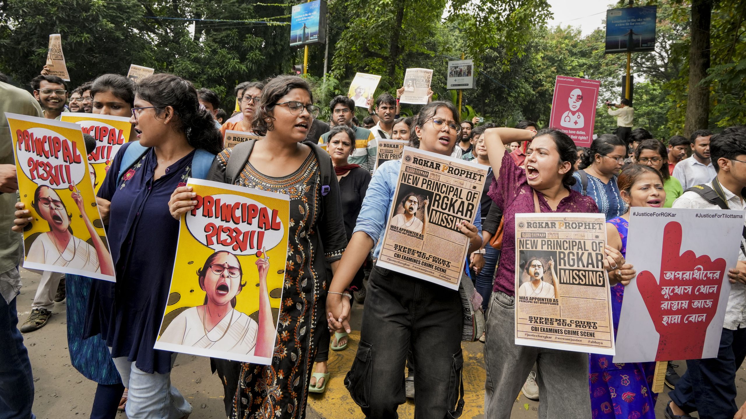 Kolkata rape case protest