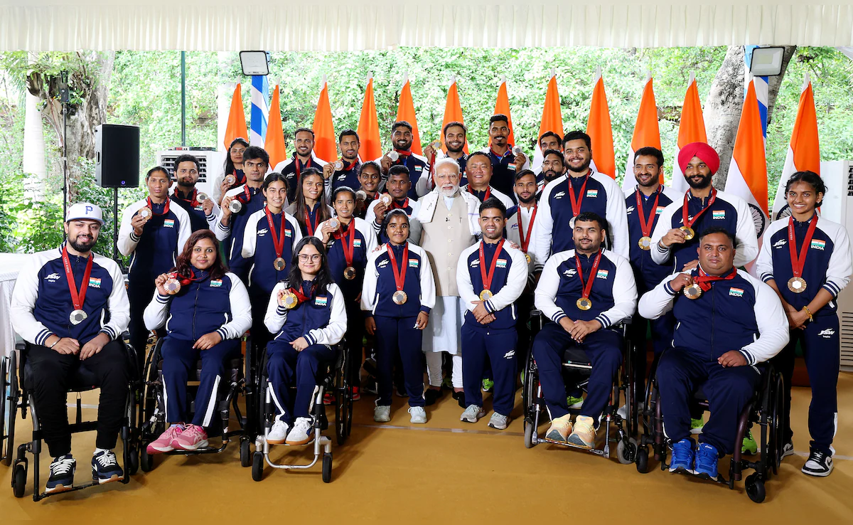 PM meets Paralympic athletes